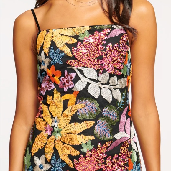 Ramy Brook Gio Sequin Mini Dress Size 10 NWOT - Picture 3 of 13